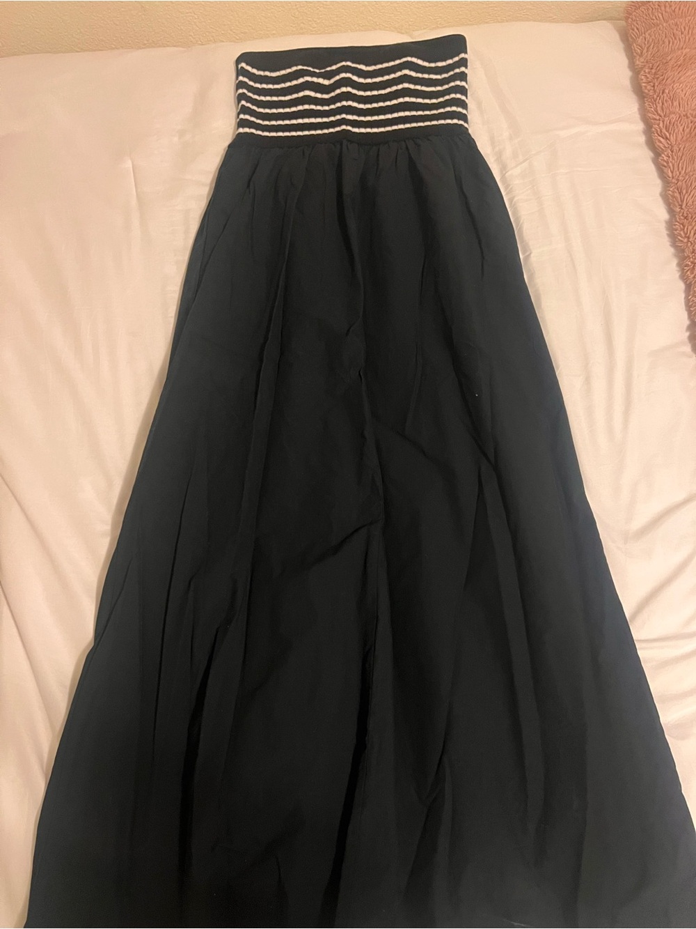 universal thread strapless midi dress